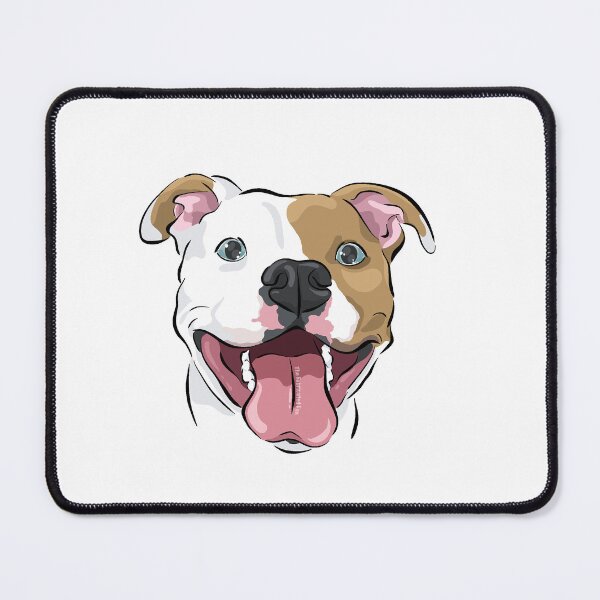 Item preview, Pit Bull Smile designed and sold by FabricatedFox.