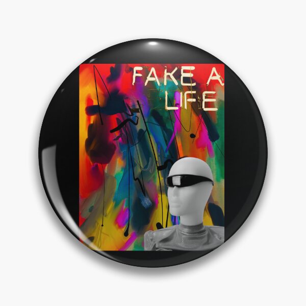 Item preview, Fake a Life designed and sold by CannyGoods.