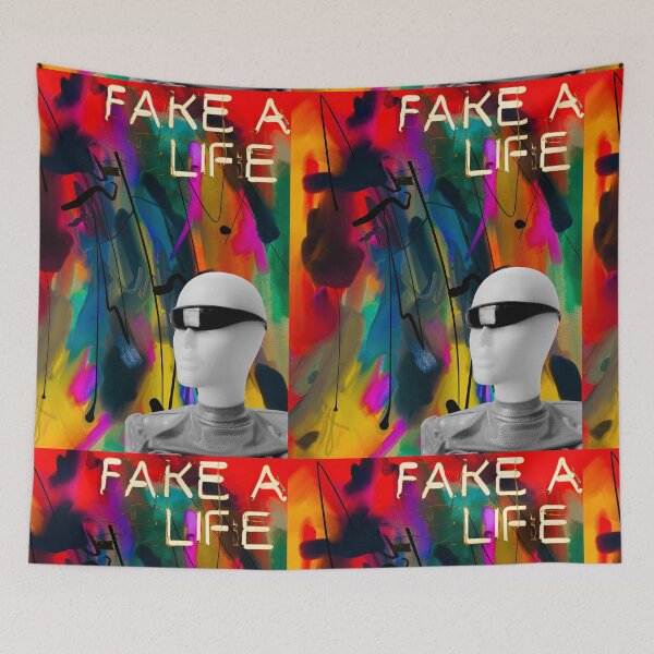 Item preview, Fake a Life designed and sold by CannyGoods.