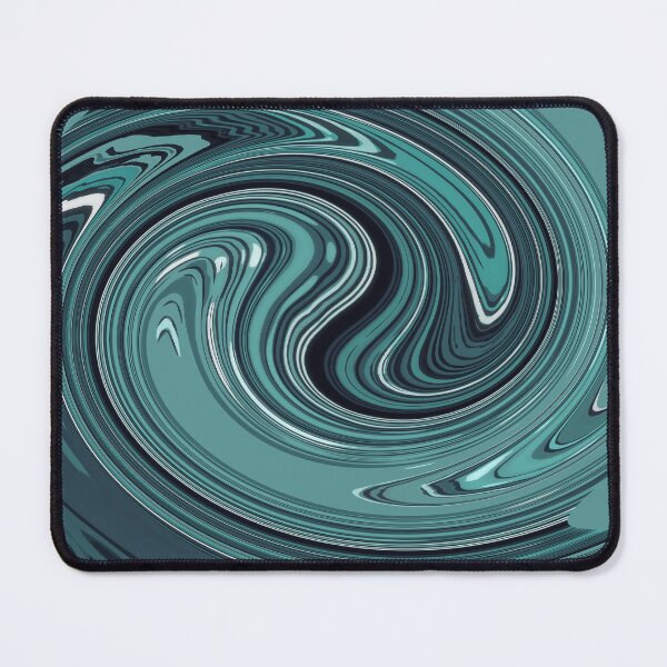 Item preview, Seagreen, blue, fluid art is beautiful and relaxing painting for home decor, bedroom, living room, lounge, curtains designed and sold by Collagedream.