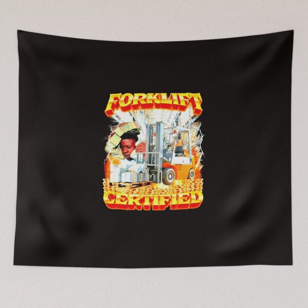 Item preview,  Forklift Certified Shirt, Forklift Driver Gift, Funny Forklift Tee, Forklift Unisex Heavy Cotton designed and sold by kamaldc.