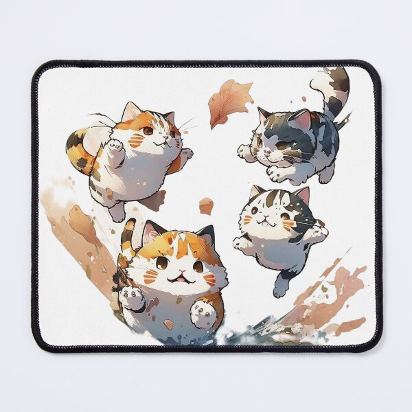 Item preview, Cattitude in the Fall: Cats and Autumn Leaves designed and sold by KaylynBrown121.