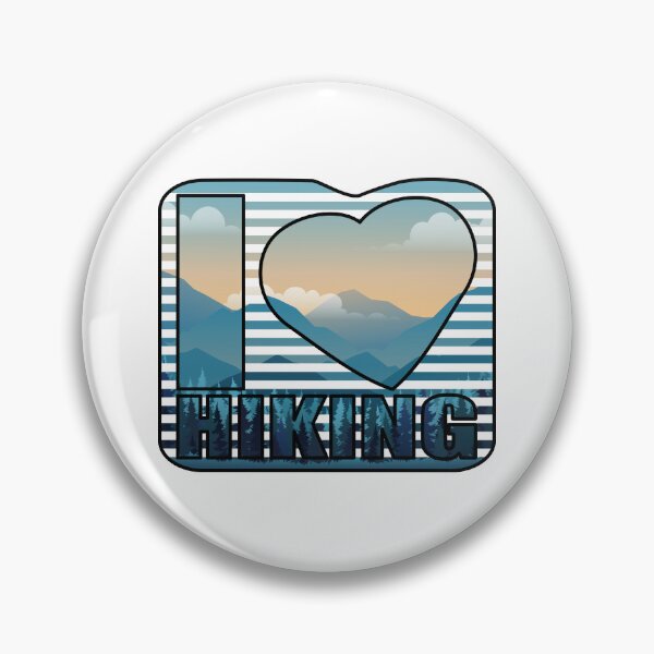 Item preview, Hiking Shirt - I Love Hiking designed and sold by strokli.