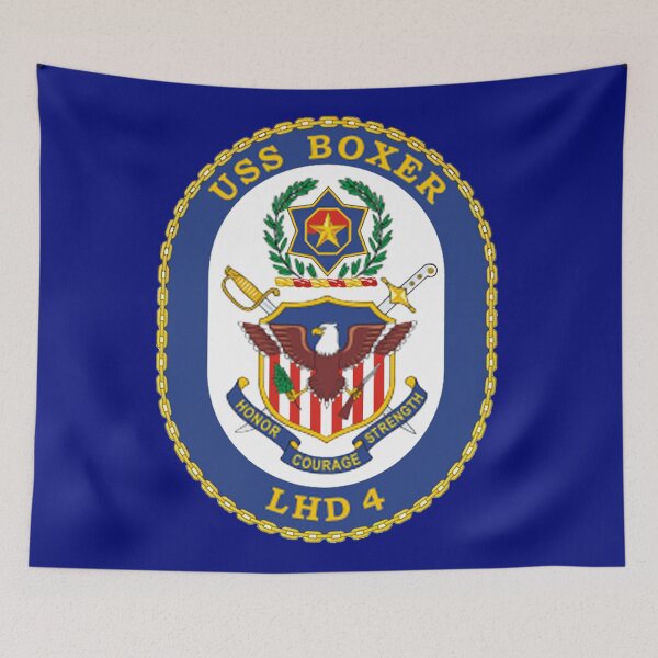 Item preview, USS Boxer (LHD-4) Logo designed and sold by TeamBride.