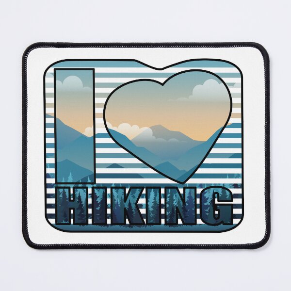 Item preview, Hiking Shirt - I Love Hiking designed and sold by strokli.