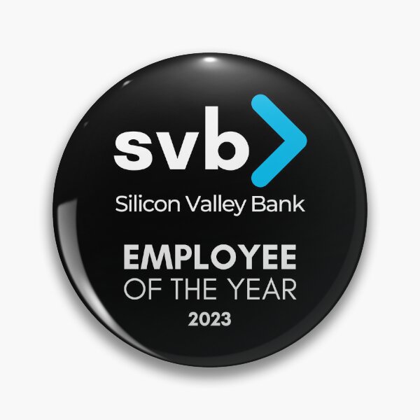 Item preview, Employee of the Year - SVB - Silicon Valley Bank 2023 Bankruptcy Bank Run Meme #2 designed and sold by MillennialMemer.