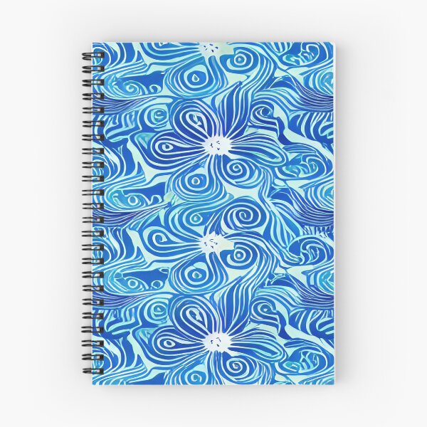 Item preview, Twisting Swirls of Petals in a Full Floral Display with Whispy Leaves and a Light Blue Sky      ra designed and sold by deniselynnimage.