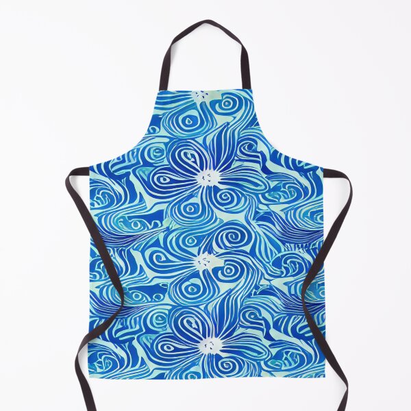 Item preview, Twisting Swirls of Petals in a Full Floral Display with Whispy Leaves and a Light Blue Sky ra designed and sold by deniselynnimage.