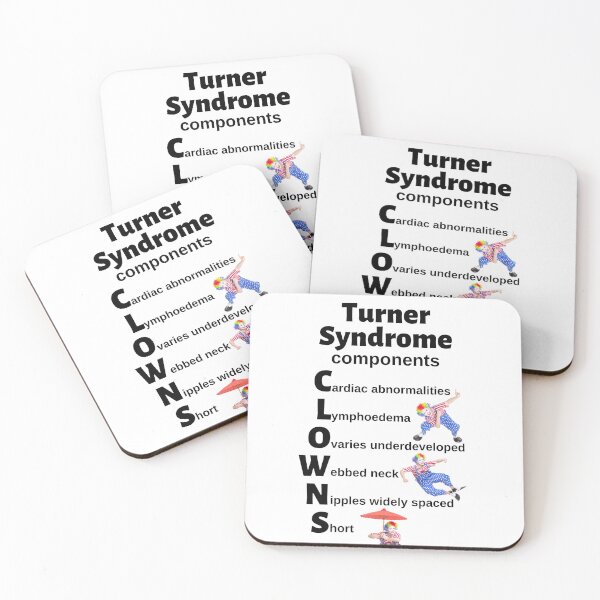 Item preview, Turner Syndrome Components Mnemonic: CLOWNS designed and sold by Caregiverology.