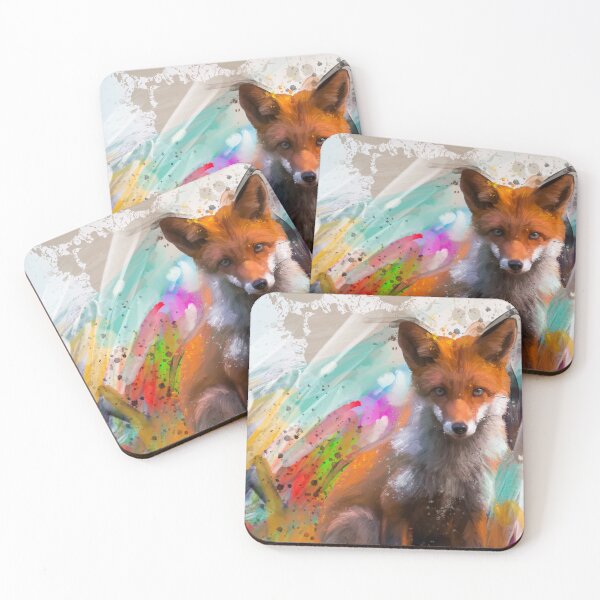 Aperçu de l'œuvre Fredddy Le Renard Tableau Street Art créée et vendue par Exclusively Motorsport.