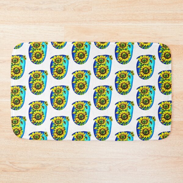 Item preview, Bee On A Sunflower designed and sold by letsgetinspired.