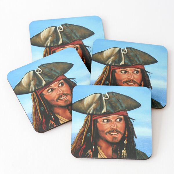 Item preview, Captain Jack Sparrow Painting designed and sold by PaulMeijering.