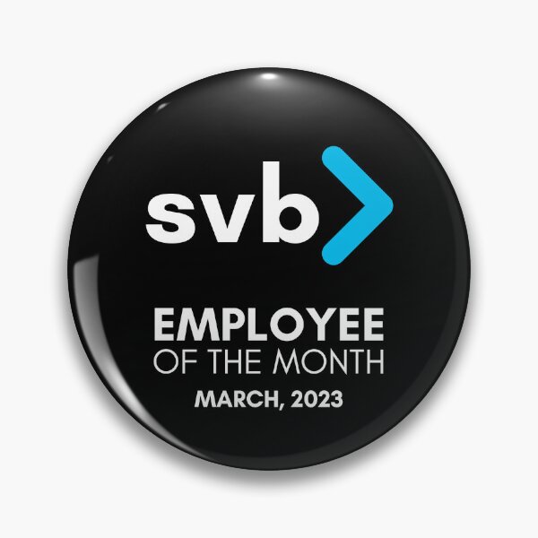 Item preview, Employee of the Month - SVB - Silicon Valley Bank 2023 Bankruptcy Bank Run Meme designed and sold by MillennialMemer.