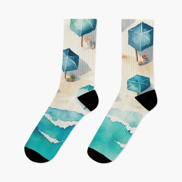 Item preview, Summer beach watercolor #2 designed and sold by NatureSight.