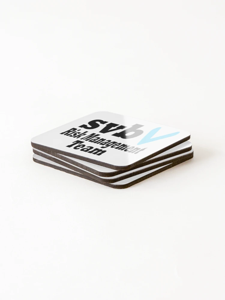 Thumbnail 4 of 5, Coasters (Set of 4), SVB Risk Management Team Risk Department designed and sold by Kepper Store ⭐⭐⭐⭐⭐.