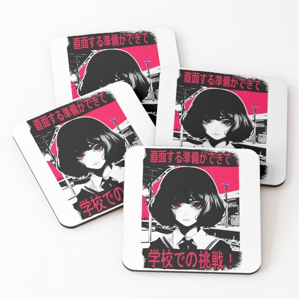 Aperçu de l'œuvre manga -style high school girl créée et vendue par HB Shirts.