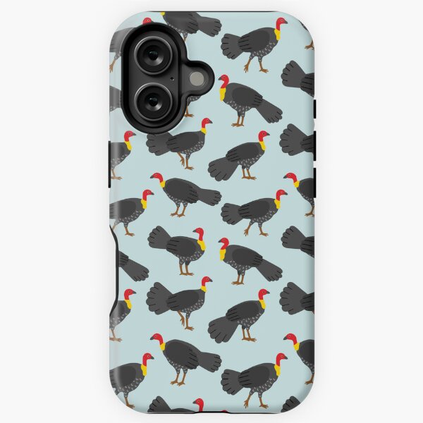 Item preview, Brush Turkeys in Blue designed and sold by Kiki-Bibi.