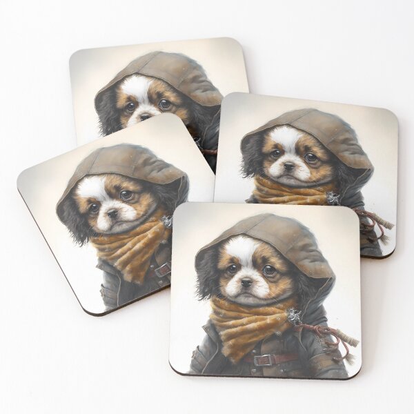 Item preview, Puppy In Snowy Expedition designed and sold by dotperinchart.