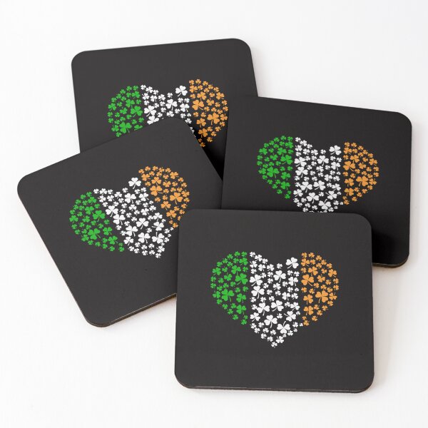 Item preview, Heart St Patricks Day Shamrock Irish cute Shamrock designed and sold by Cheeeeky.