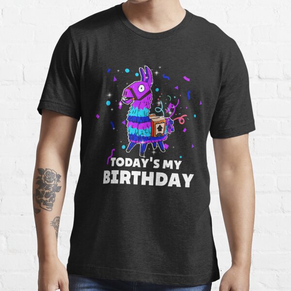 Fortnite Llama Birthday Shirt