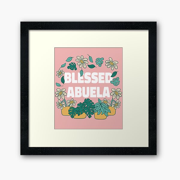 Vista previa del artículo con la obra «Regalo Floral Para Abuela Beata Abuelita Abuela Española», diseñado y vendido por MrEddie10.