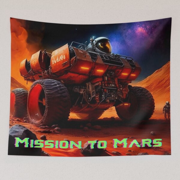 Item preview, Mission to Mars designed and sold by FutureFabrics.