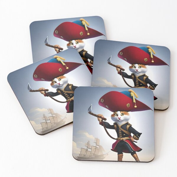 Item preview, un chat pirate designed and sold by Digitalartsimo.