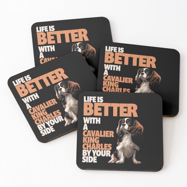 Item preview, Cavalier King Charles - Life is better with a Cavalier King Charles designed and sold by AntibodyDP7.
