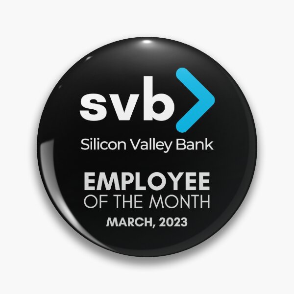 Item preview, Employee of the Month - SVB - Silicon Valley Bank 2023 Bankruptcy Bank Run Meme #2 designed and sold by MillennialMemer.