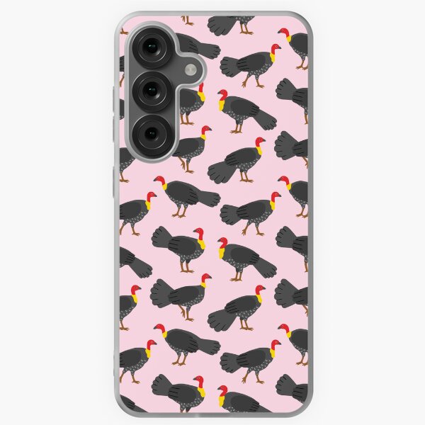 Item preview, Brush Turkeys in Pink designed and sold by Kiki-Bibi.