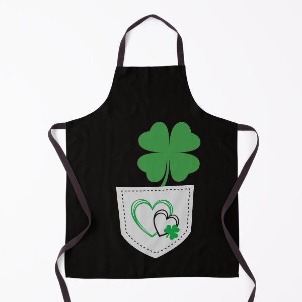 Aperçu de l'œuvre Heart St Patricks Day Shamrock Irish Pocket Shamrock créée et vendue par Cheeeeky.