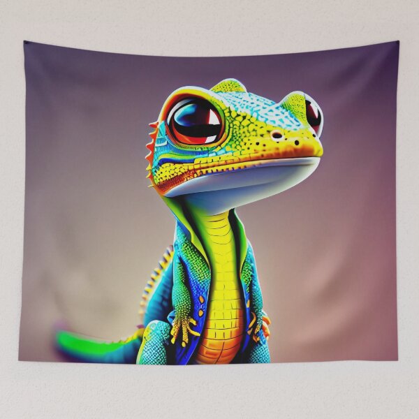 Item preview, Colorful lizard designed and sold by PadedoDesigns.