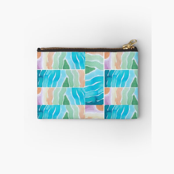 Item preview, Watercolor Abstract Landscape Block Print designed and sold by Ericksondesigns.