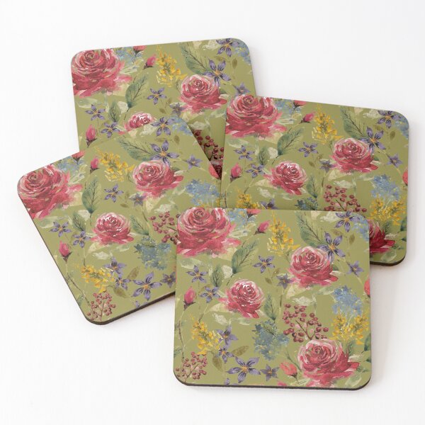 Item preview, Dorothy's Flower Garden - Green designed and sold by Robin Liner.