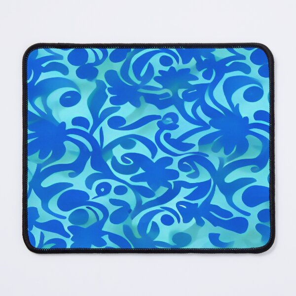 Item preview, Blended Twirls and Swirls Victoria in Nature with a Sky Blue Backdrop        ra designed and sold by deniselynnimage.