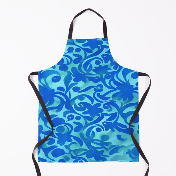 Item preview, Blended Twirls and Swirls Victoria in Nature with a Sky Blue Backdrop ra designed and sold by deniselynnimage.