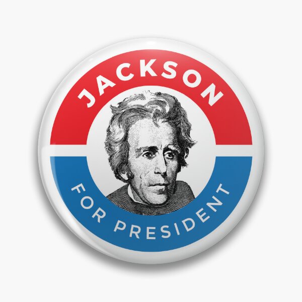 Artikelvorschau, Andrew Jackson zum Präsidenten entworfen und verkauft von The Junto Shop.