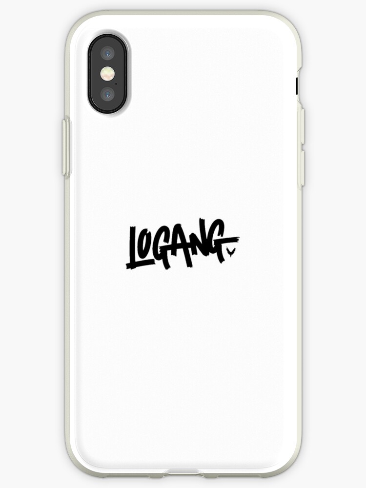 "logan paul logang logo" iPhone Cases & Covers by mirtherey Redbubble