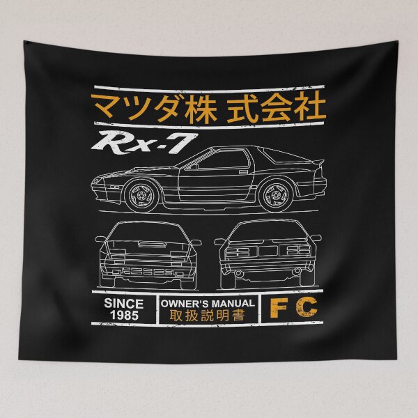 Item preview, Blueprint of the RX-7 FC designed and sold by rogue-design.