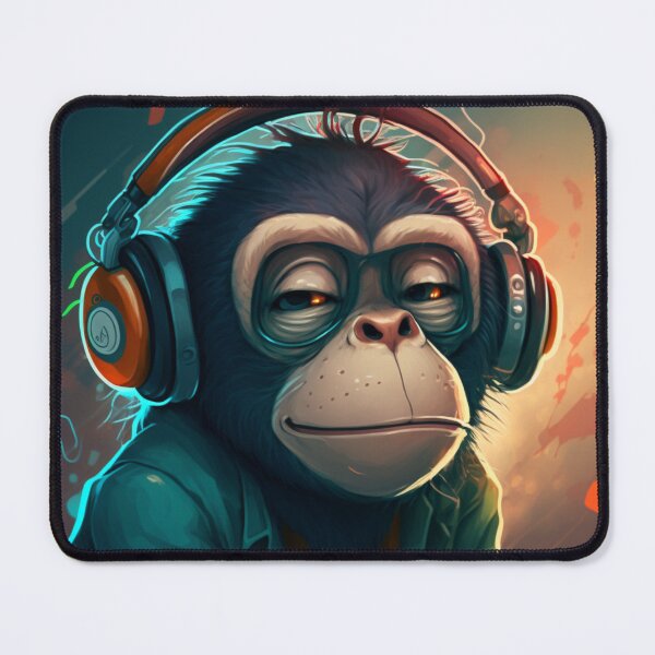 Item preview, Melodic Monkey: A Music-Loving VTuber Avatar designed and sold by kfir marco.