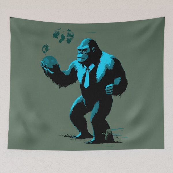 Item preview, Capitalist Gorilla designed and sold by AgitProPrints.