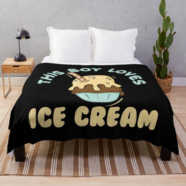 Item preview, This Boy Loves Ice Cream designed and sold by MooonTees.