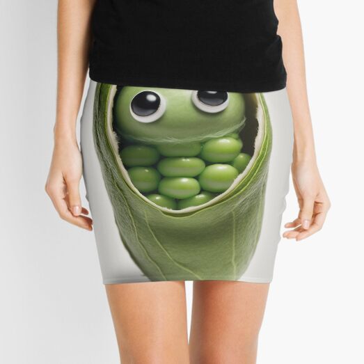 Pea Green Mini Skirts for Sale | Redbubble