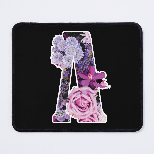 Item preview, A Botanical Monogram. Detailed Purple Flowers Drawing Sticker designed and sold by Cici-Chan.