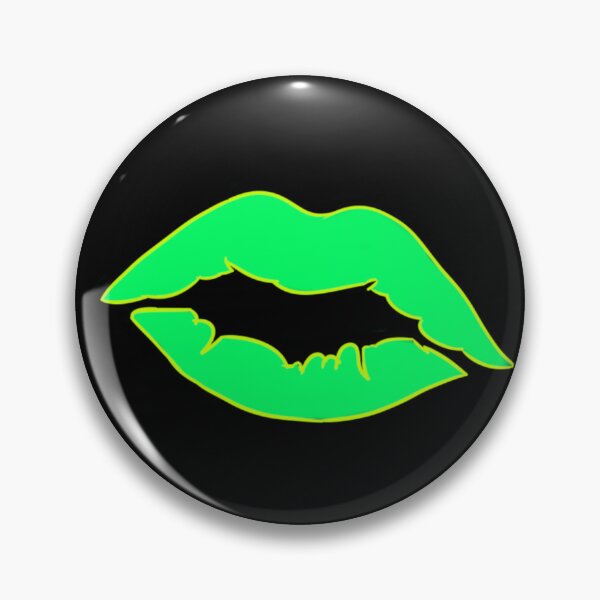 Item preview, Neon green kiss in the night designed and sold by SimplyConnor.