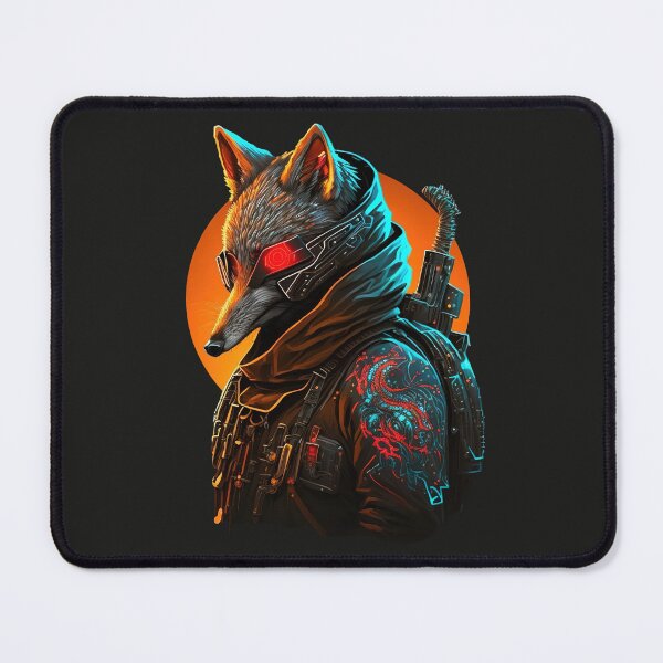 Item preview, Cyberpunk Anime Fox Humanoid designed and sold by Warehouse46.