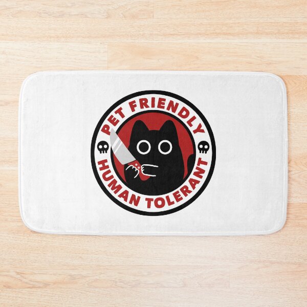Item preview, Pet Friendly Human Tolerant White by Tobe Fonseca designed and sold by Tobe Fonseca®.