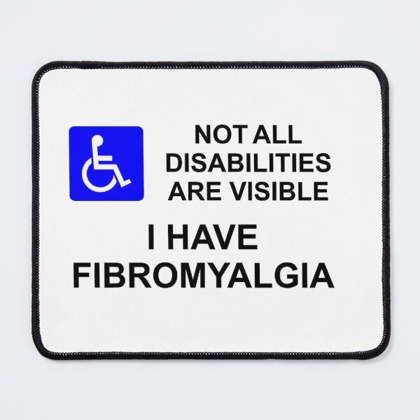 Item preview, A Disability is not always seen....Fibromyalgia  designed and sold by Shop FFG.