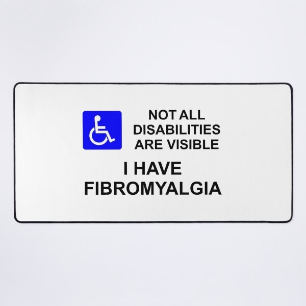 Item preview, A Disability is not always seen....Fibromyalgia  designed and sold by Shop FFG.