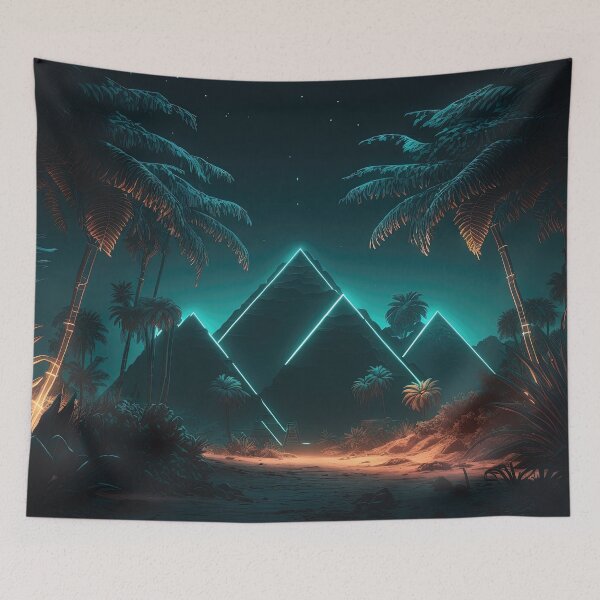 Item preview, Synthwave Safari: Lost in the Jungle designed and sold by Mullet Monkey.
